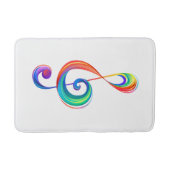 Tapis De Bain Clé arc-en-ciel (Devant)