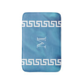 Tapis De Bain Clé de Grec de peluche (Devant (Vertical))