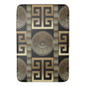 Tapis De Bain Clé grecque d'or (devant Vertical)