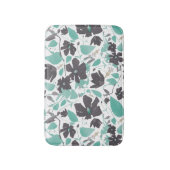Tapis De Bain Clematis Chocolat Monnaie Motif Floral (Devant (Vertical))