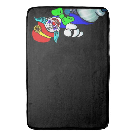 Tapis De Bain Clown effrayant (devant Vertical)