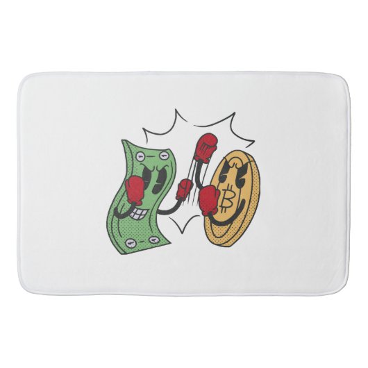 Tapis De Bain Club de combat Crypto (Devant)