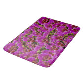 Tapis De Bain Clusters radiants : La Symphonie Magenta Orchid, (Angle)