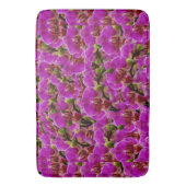 Tapis De Bain Clusters radiants : La Symphonie Magenta Orchid, (devant Vertical)