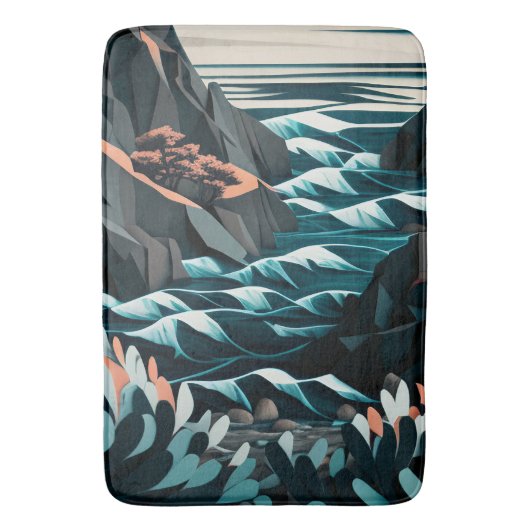 Tapis De Bain Coastal (devant Vertical)