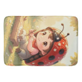 Tapis De Bain Coccinelle et le royaume de nectar caché (Devant)