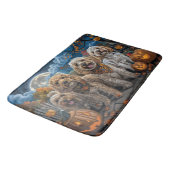 Tapis De Bain Cockapoo Halloween Épouvantable (Angle)