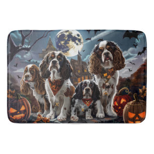 Tapis De Bain Cocker Spaniel Halloween Éffrayant