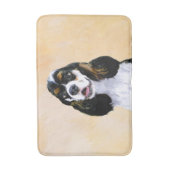 Tapis De Bain Cocker Spaniel (Parti) Peinture - Art Chien origin (Devant (Vertical))
