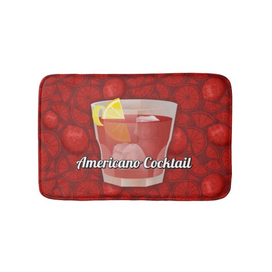 Tapis De Bain Cocktail Americano (Devant)