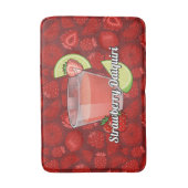 Tapis De Bain Cocktail Daiquiri à la fraise (Devant (Vertical))