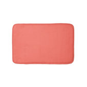 Tapis De Bain Code hexadécimal de corail FF6F61 (Devant)