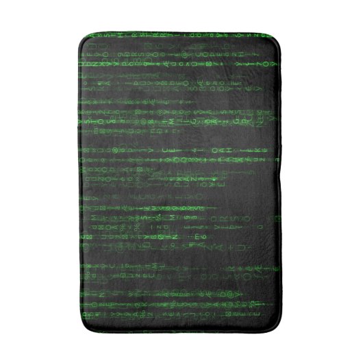 Tapis De Bain Code matrice (Devant (Vertical))