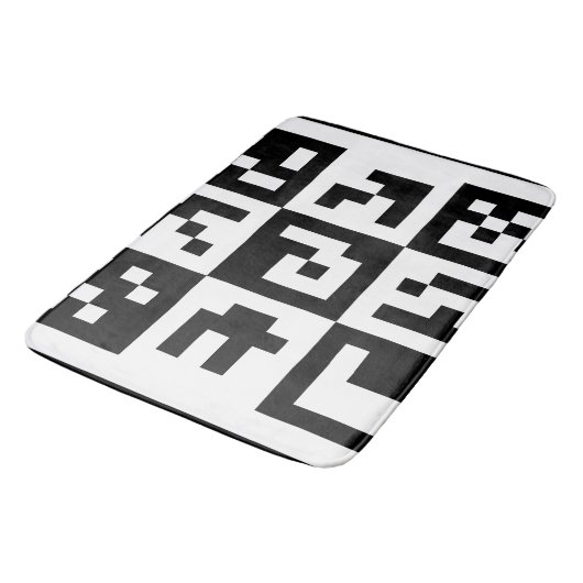 Tapis De Bain code qr (Angle)