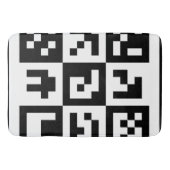 Tapis De Bain code qr (Devant)