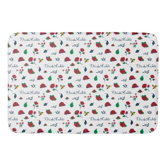 Tapis De Bain Coeur de Frida Kahlo | du Mexique (Devant)