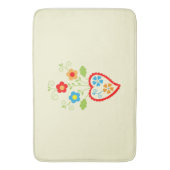 Tapis De Bain Coeur romantique populaire portugais (devant Vertical)