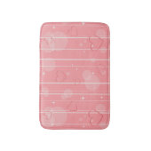 Tapis De Bain Coeurs (Devant (Vertical))