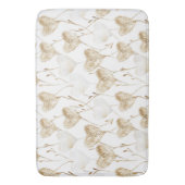 Tapis De Bain Coeurs Boho de crème Brown (devant Vertical)