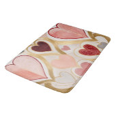 Tapis De Bain Coeurs d'amour (Angle)