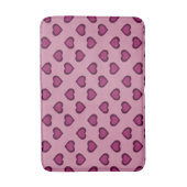 Tapis De Bain Coeurs de vin (Devant (Vertical))