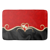 Tapis De Bain Coeurs d'or (Devant)
