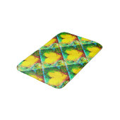 Tapis De Bain Coeurs jaunes super (Angle)