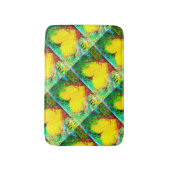 Tapis De Bain Coeurs jaunes super (Devant (Vertical))