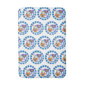Tapis De Bain Coeurs romantiques Belle Sphère Bleue Élégant Mode (Devant (Vertical))