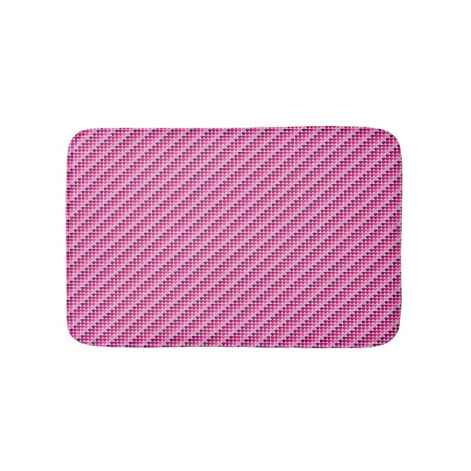 Tapis De Bain Coeurs roses (Devant)