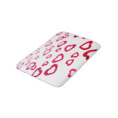 Tapis De Bain Coeurs rouges (Angle)
