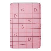 Tapis De Bain Cœurs XO (devant Vertical)