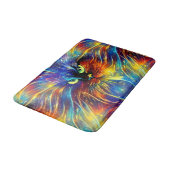 Tapis De Bain Cohésif Abstrait Exquis Cat Splashes Simples (Angle)