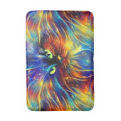 Tapis De Bain Cohésif Abstrait Exquis Cat Splashes Simples (Devant (Vertical))