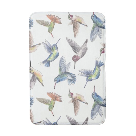 Tapis De Bain Colibri (Devant (Vertical))