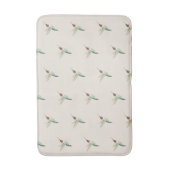 Tapis De Bain Colibri à gorge rubis beige (Devant (Vertical))