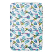 Tapis De Bain Colibri à queue longue tropicale (devant Vertical)