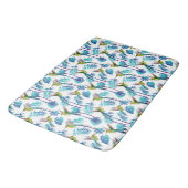Tapis De Bain Colibris tropicaux  (Angle)