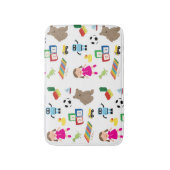 Tapis De Bain Collage des jouets pour enfants (Devant (Vertical))
