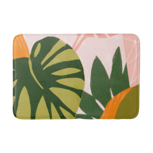 Tapis De Bain Collage Jungle I