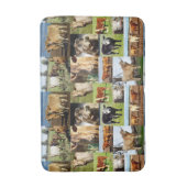 Tapis De Bain Collage photo de vache, Mousse mémoire (Devant (Vertical))