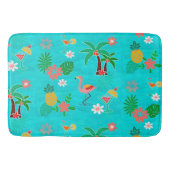 Tapis De Bain Collage tropical (Devant)