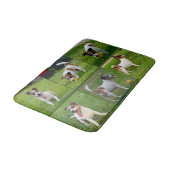 Tapis De Bain Collarge Terrier Brown Et Blanc Fox, (Angle)