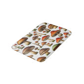 Tapis De Bain Collection de champignons Design Motif (Angle)