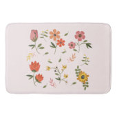 Tapis De Bain collection de fleurs (Devant)