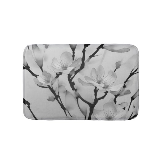 Tapis De Bain Collection de fleurs d'hiver Mat de bain (Devant)