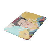 Tapis De Bain Collection de jardins de Frida (Angle)
