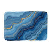 Tapis De Bain Collection de marbre bleu azur (Devant)