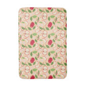 Tapis De Bain Collection de Motifs de paniers de fruits - Pommes (Devant (Vertical))
