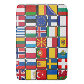 Tapis De Bain Collection internationale des drapeaux du monde (devant Vertical)